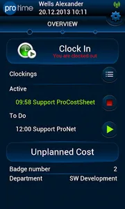 Protime ProMobile screenshot 0
