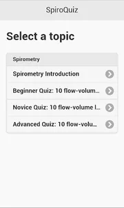 SpiroQuiz screenshot 0