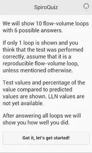 SpiroQuiz screenshot 1
