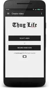 Thuglife Video Maker screenshot 0