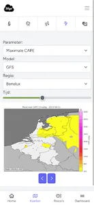Skyz weerbericht screenshot 3
