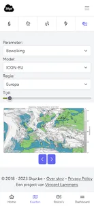 Skyz weerbericht screenshot 4