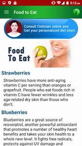 Beautiful Skin Diet Tips & Acn screenshot 4