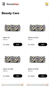 BeautyBajar screenshot 1