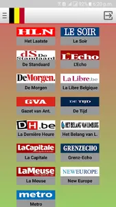 Belgium Newspapers screenshot 0