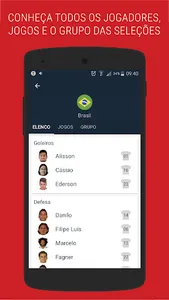 Copa do Mundo 2018: Tabela, jo screenshot 6