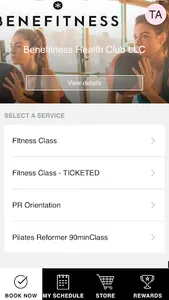 Benefitness Health Club screenshot 0