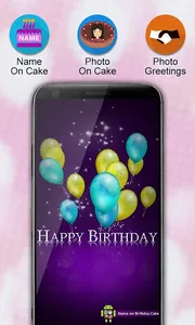 Name On Birthday Cake & Photo screenshot 3