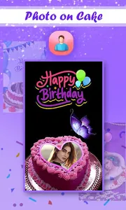 Photo On Birthday Cake - Cake  screenshot 5