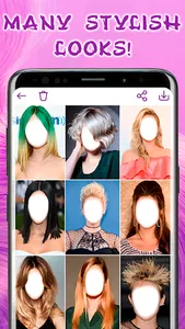 Hairstyles for your face screenshot 1