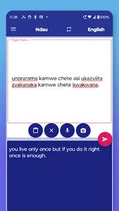 Ndau English Translator screenshot 19