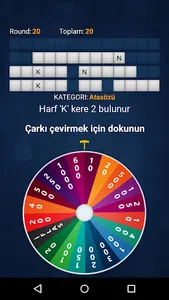 Çarkıfelek (Türkçe) screenshot 1