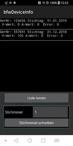 bfwDeviceInfo screenshot 0