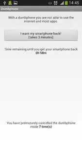 Dumbphone screenshot 1