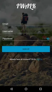 Iwalk screenshot 1