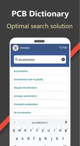 Dictionary PCB [Phy-Che-Bio] screenshot 1