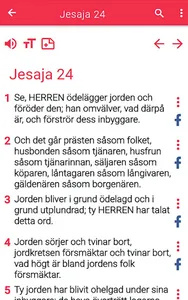 Bible in Swedish screenshot 21