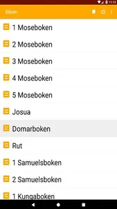 Bible in Swedish screenshot 1