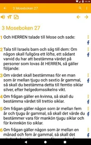 Bible in Swedish screenshot 13