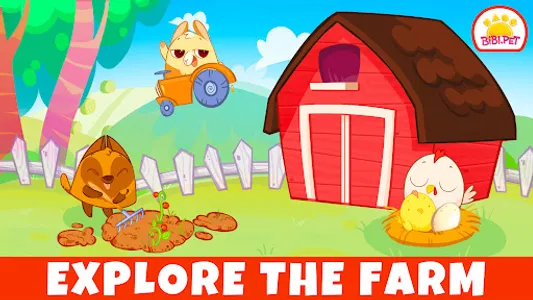 Baby Farm: Kids Learning Games screenshot 0