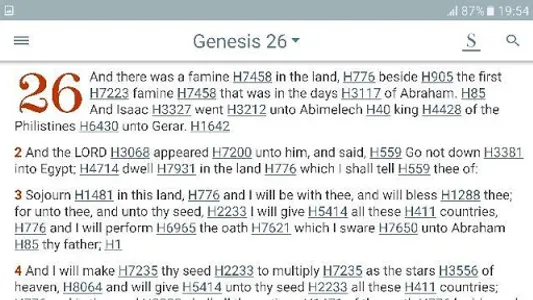 Bible Concordance & Strongs screenshot 14