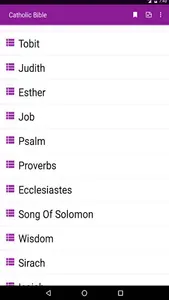 Catholic Bible complimentary screenshot 1