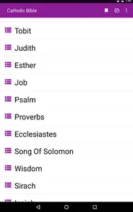 Catholic Bible complimentary screenshot 9