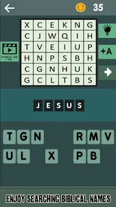 Bible Word Find Biblical Names screenshot 3