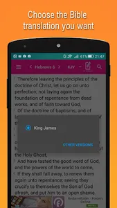 Offline Bible- Bible Notebook screenshot 3