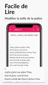 French SDA Hymns screenshot 20