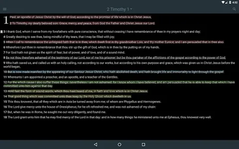 King James Bible, KJV Offline screenshot 12