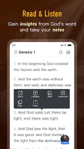 Bible Daily, KJV Bible + Audio screenshot 2