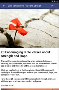 BIBLE VERSES ABOUT HOPE screenshot 12