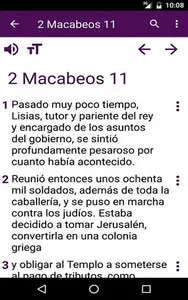 Biblia Católica con Audio screenshot 13