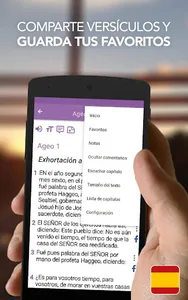 Biblia RV comentada en español screenshot 9