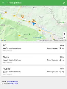 Jesenice get1.bike screenshot 3