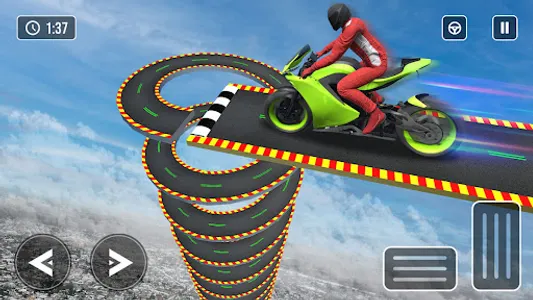 Mega Ramp Bike Stunt Games 3D screenshot 10