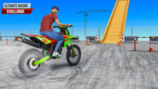 Mega Ramp Bike Stunt Games 3D screenshot 2