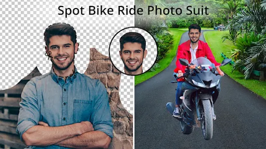 Man Bike Rider Photo Editor screenshot 2