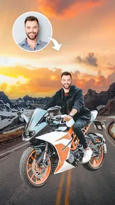 Man Bike Rider Photo Editor screenshot 6