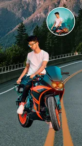 Man Bike Rider Photo Editor screenshot 7