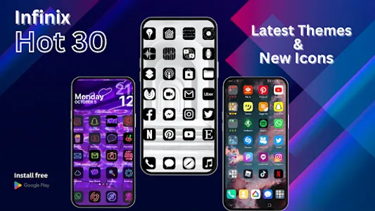 Infinix Hot 30 Themes:Launcher screenshot 2