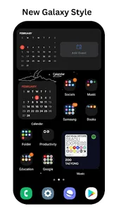 Galaxy S23 Launcher,Wallpaper screenshot 4