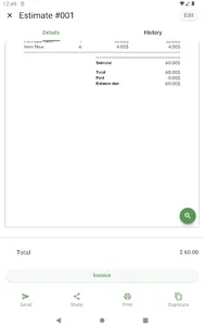 Simple invoice maker screenshot 17