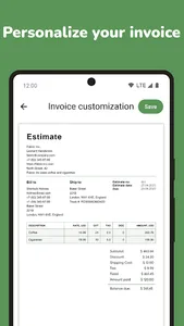 Simple invoice maker screenshot 4