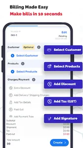 Billing Book - Invoice Maker screenshot 1