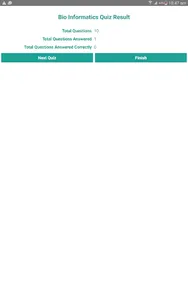 Bio Informatics Quiz screenshot 12