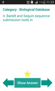 Bio Informatics Quiz screenshot 2