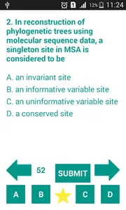 Bio Informatics Quiz screenshot 4