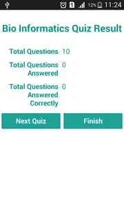 Bio Informatics Quiz screenshot 5